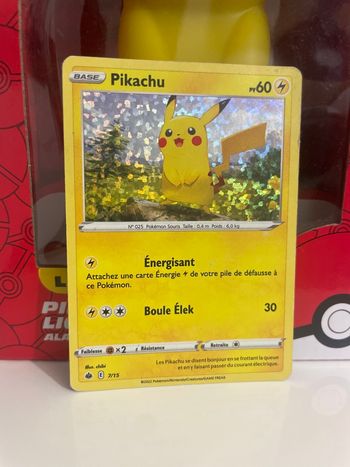 Carte Pokémon pikachu