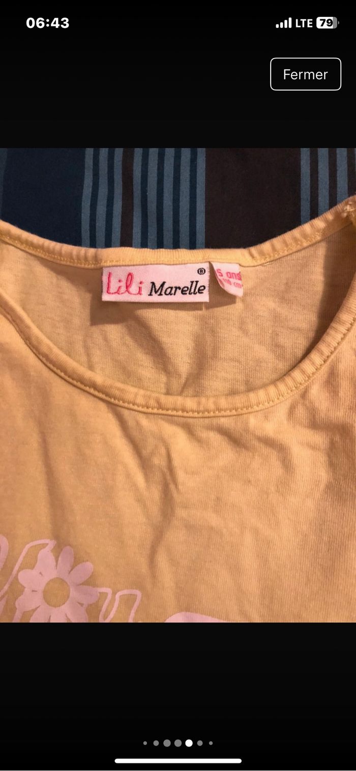 Lot de 5 t shirt fille - photo numéro 9