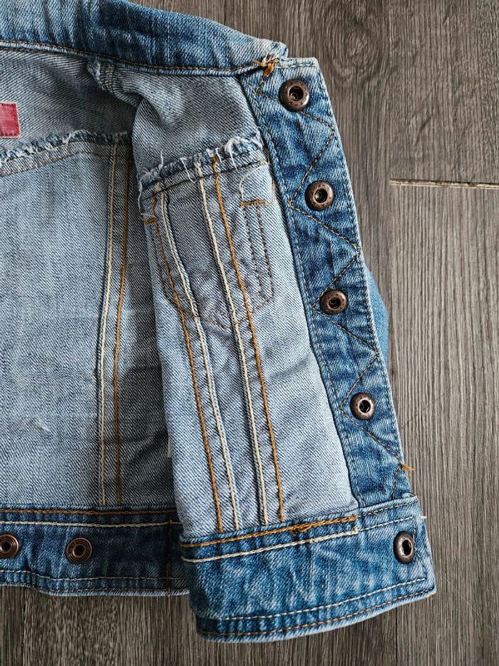 Veste en jeans fille taille 18 mois - photo numéro 6