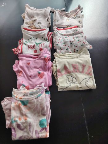 Lot pyjamas été