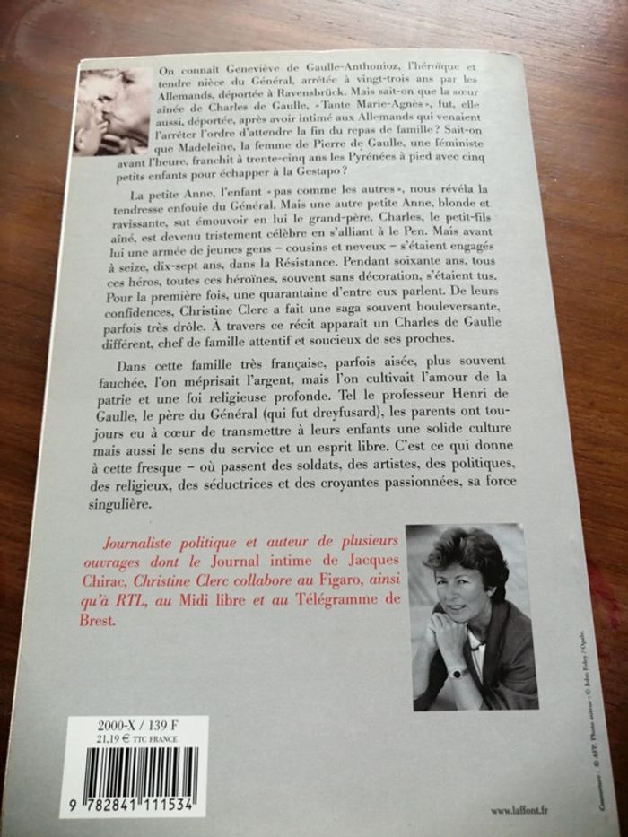 Livre Les de Gaulle - photo numéro 2