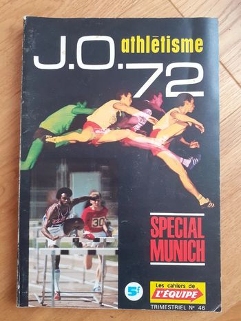 Athlétisme J.O. 72 Special Munich