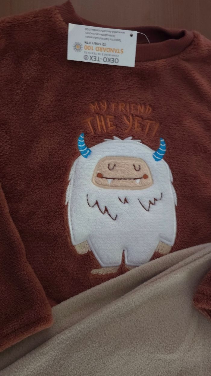 (Neuf non porté) 🏷🤩🥰💙pyjama polaire 3ans garçon 🥰🤩 - photo numéro 2
