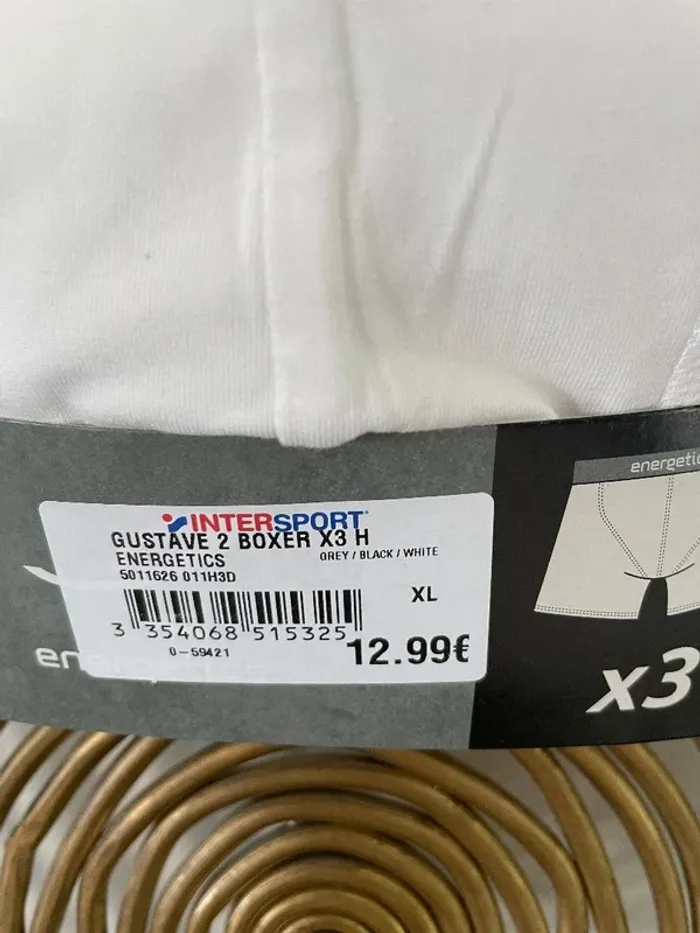 Lot de 3 boxers Energetics TXL - photo numéro 3
