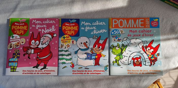 Lot livret hors série Noël Pomme d'Api