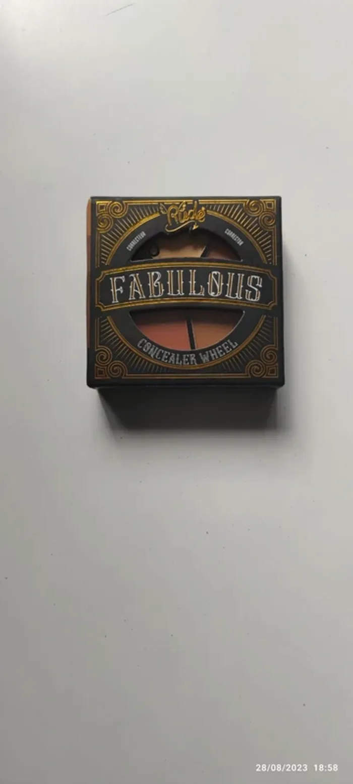 Concealer wheel fabulous dark