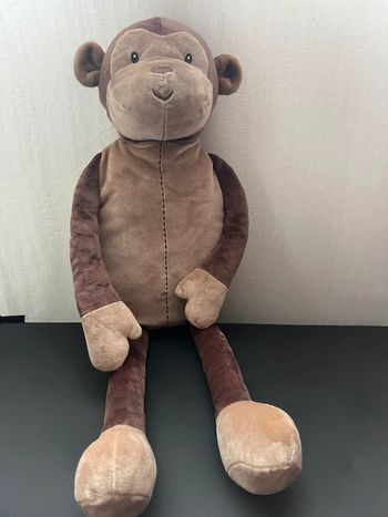 Bouillotte peluche singe