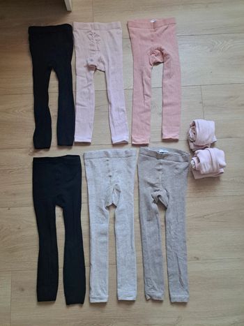 Lot collants sans pieds 3/4A