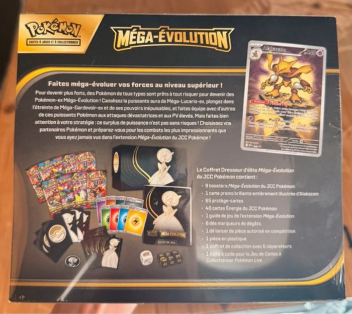 Pokémon ETB Coffret Dresseur d'Elite ME01 Méga Evolution Méga Gardevoir Scellage Irréprochable - photo numéro 3