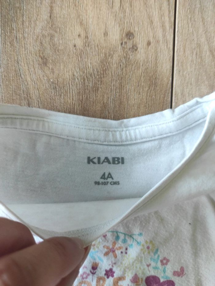 Tee-shirt MC Kiabi 4 ans - photo numéro 3