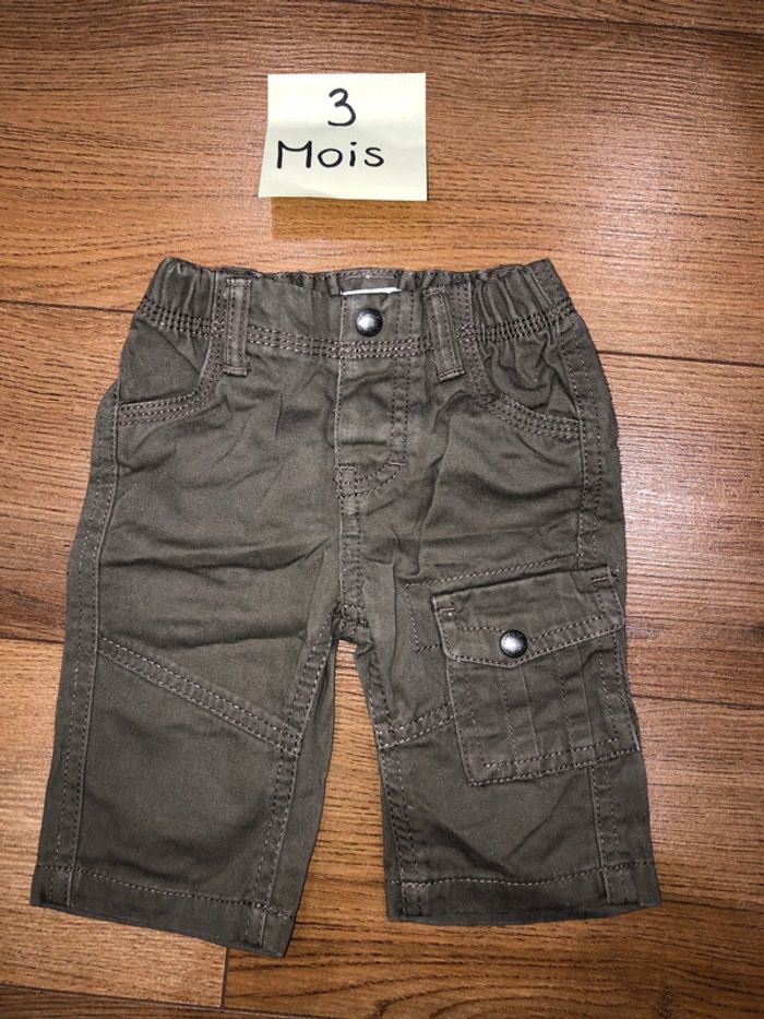 Lot de 3 pà talons garçons verbaudet 🌺 taille 3 mois - photo numéro 5