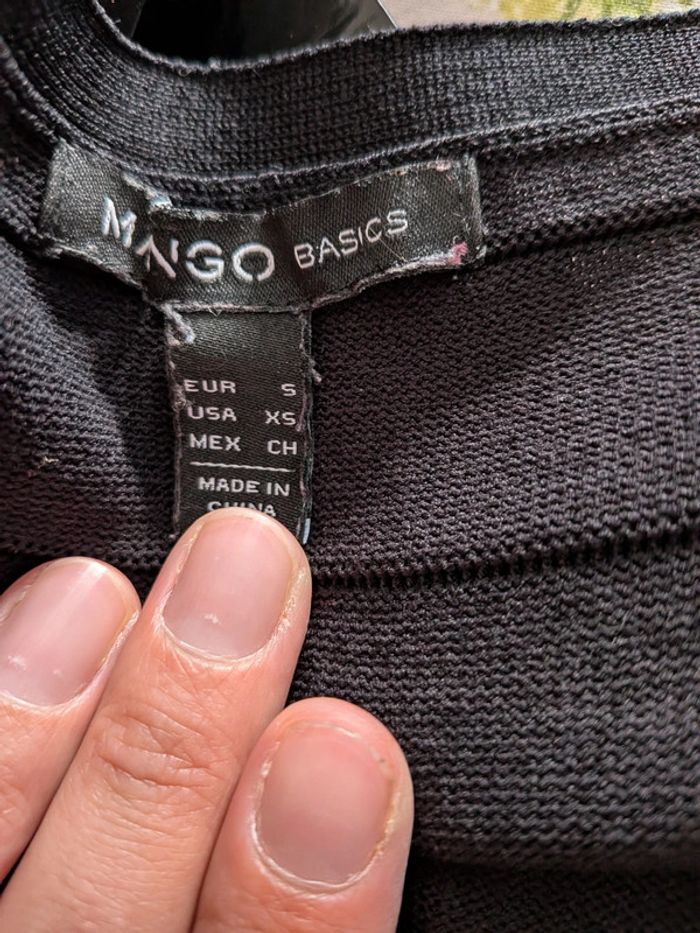Robe noire Mango - photo numéro 3