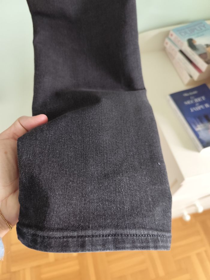 Pantalon jean noir femme Lee - photo numéro 7