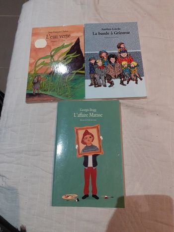 Lot 3 livres