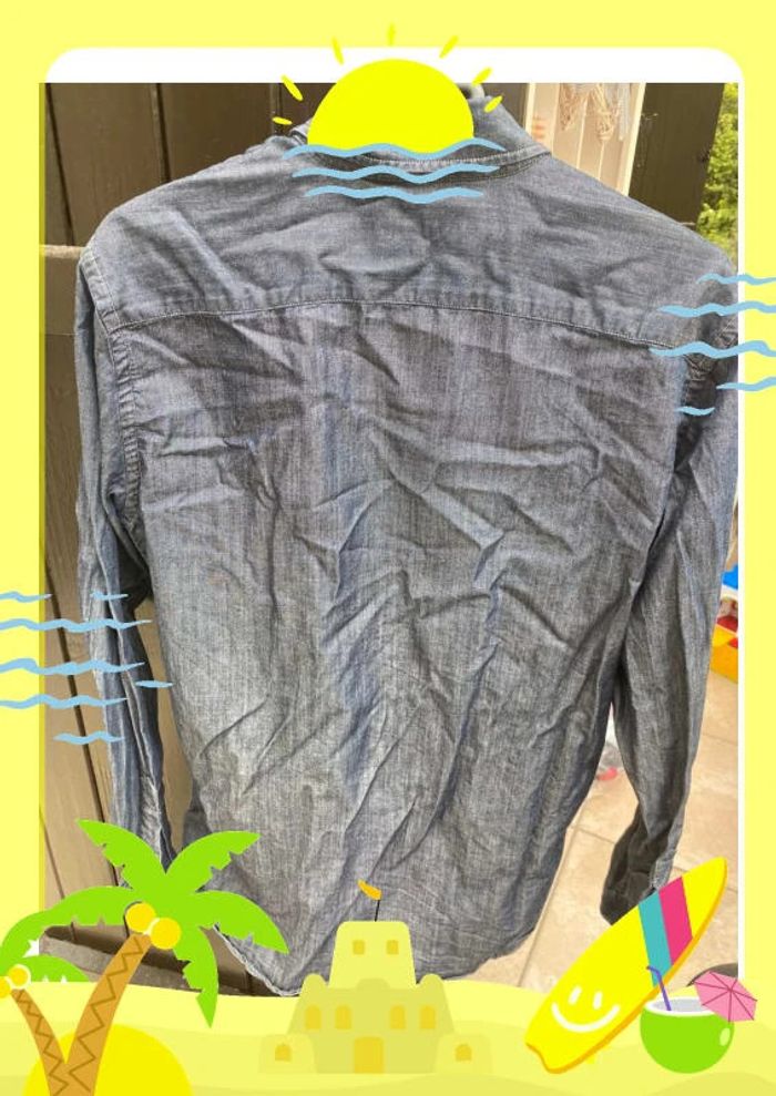 Chemise effet jean San francisco M - photo numéro 6