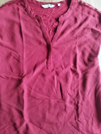 Tee shirt bi matière