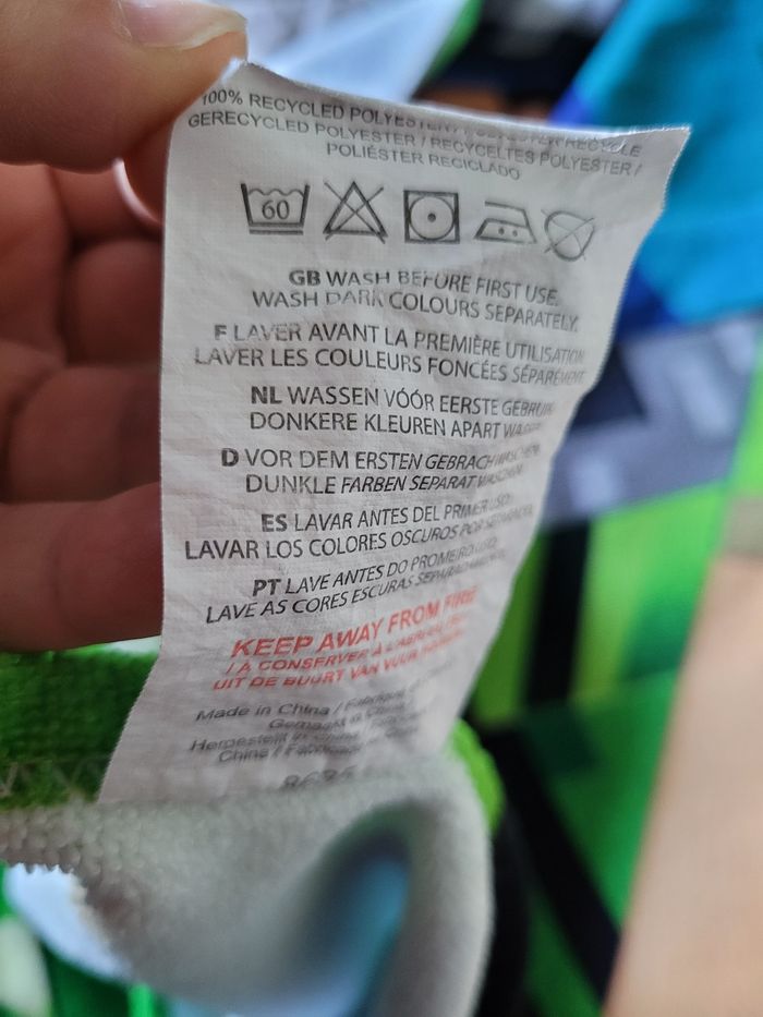 serviette minecraft (7e) - photo numéro 5