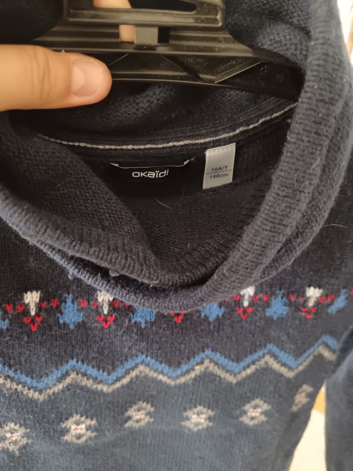 Pull Noël 10 ans Okaïdi - photo numéro 5