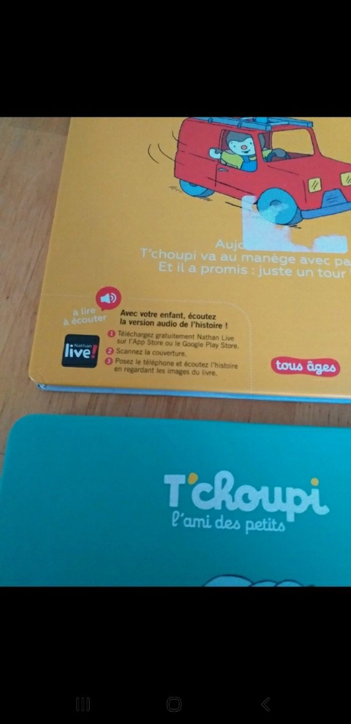 Lot 2 titres T'choupi - photo numéro 3