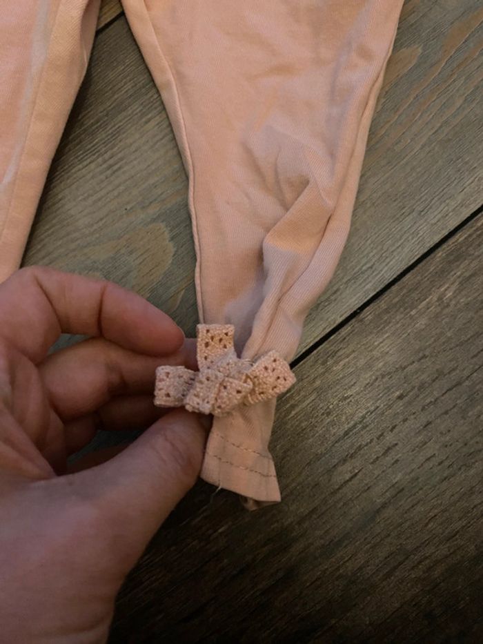 Ensemble fille creeks/primark 9-12mois rose - photo numéro 2