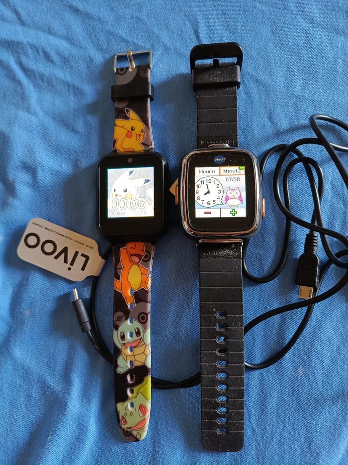 Lot 2 montres enfant – Pokémon + VTech Kidizoom - photo numéro 1