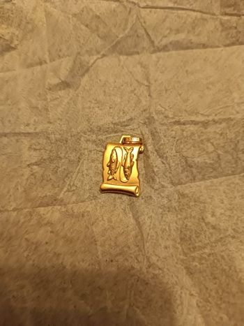 Médaille Parchemin signe zodiaque