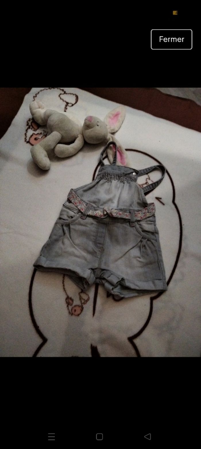 Salopette été fille