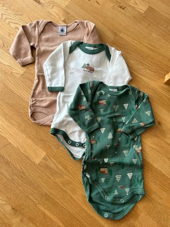 Body manche longues petit bateau