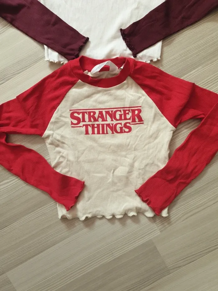 Lot maillots manches longues 8/10 ans - photo numéro 2