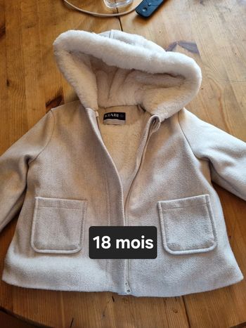 Manteau bébé fille