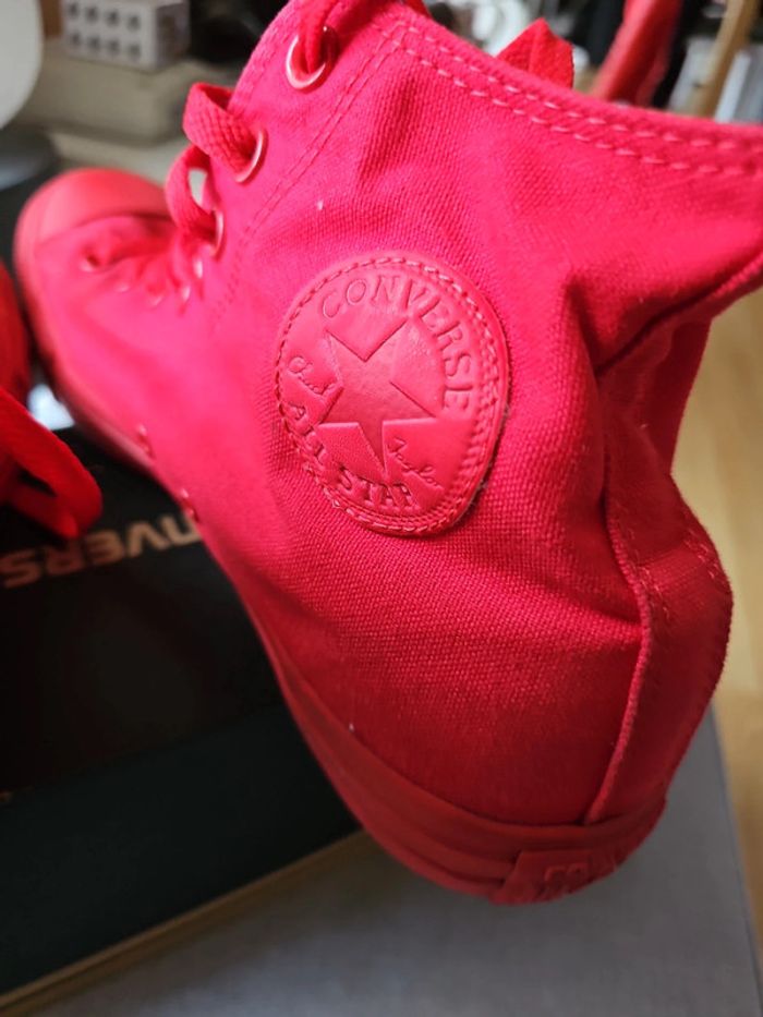 🔥Converse All Star Chuck Taylor Red T.43 👟 - photo numéro 3