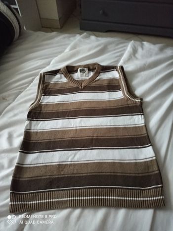 Pull sans manches 10 ans