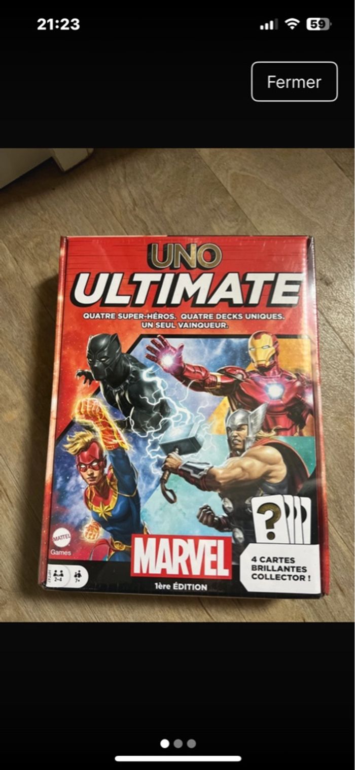 Grand jeu du Uno ultimate