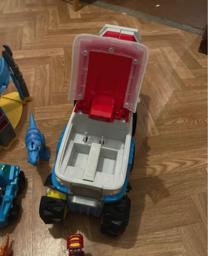 Gros lot de jouets pat patrouille mission dino - photo numéro 3