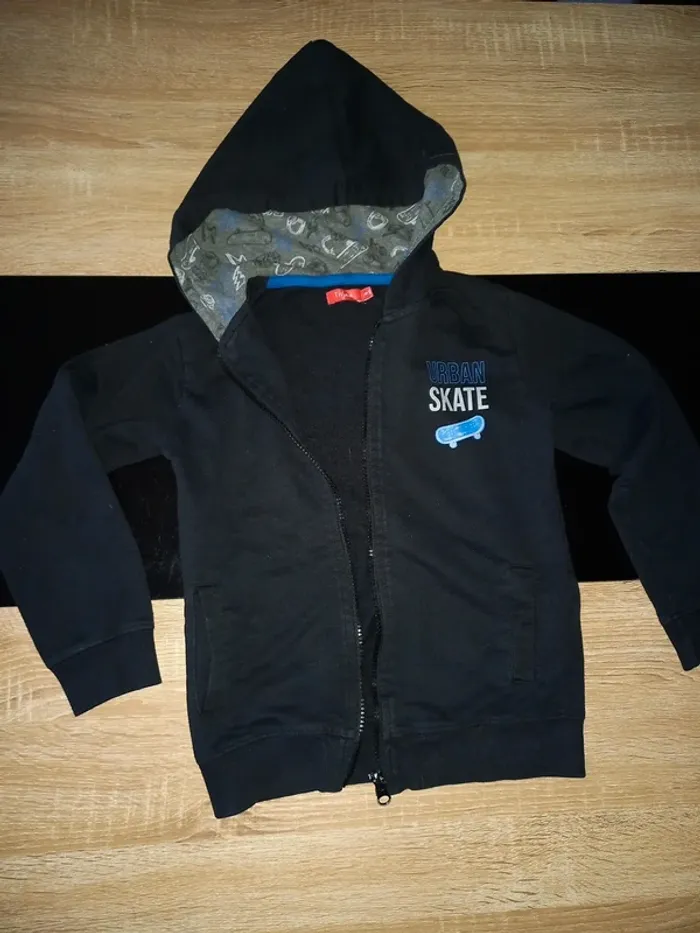Veste de jogging noir 8 ans - photo numéro 8