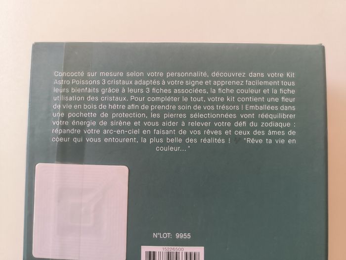 Coffret astro lithothérapie poisson - photo numéro 4