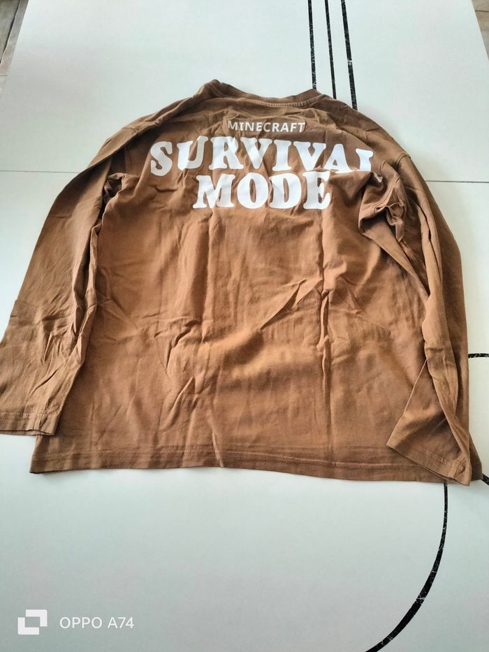 Garçon 13 ans 🩵 T-shirt Minecraft - photo numéro 6