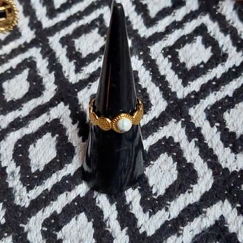 Magnifique bague réglable neuve