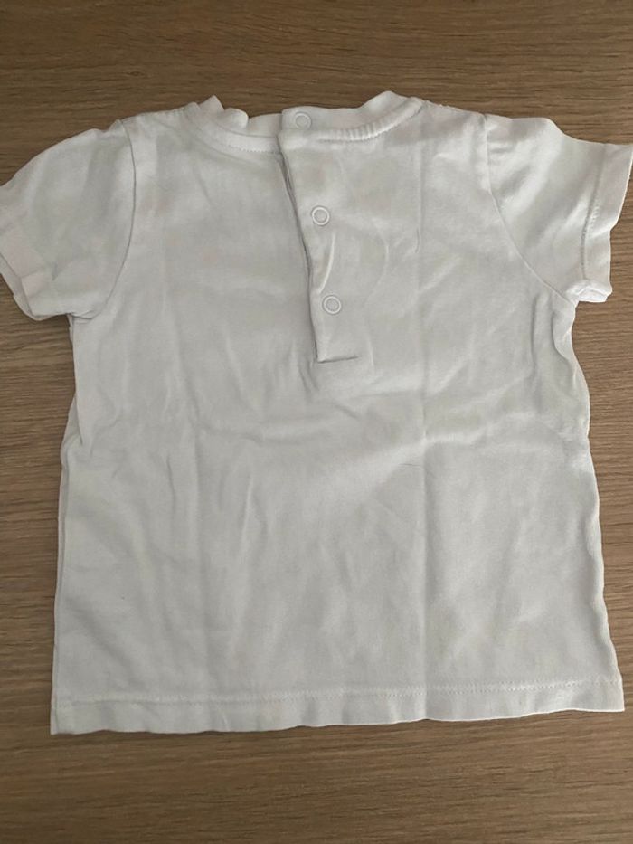 Ensemble salopette short et t-shirt 9 mois - photo numéro 6