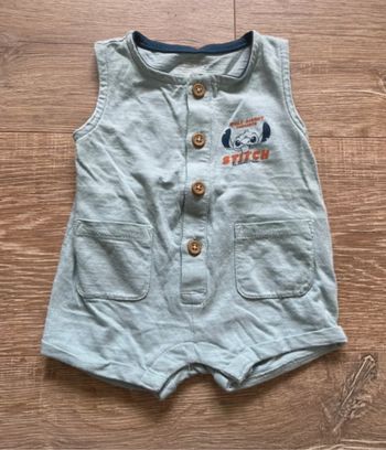 Combi short été bébé 3 mois