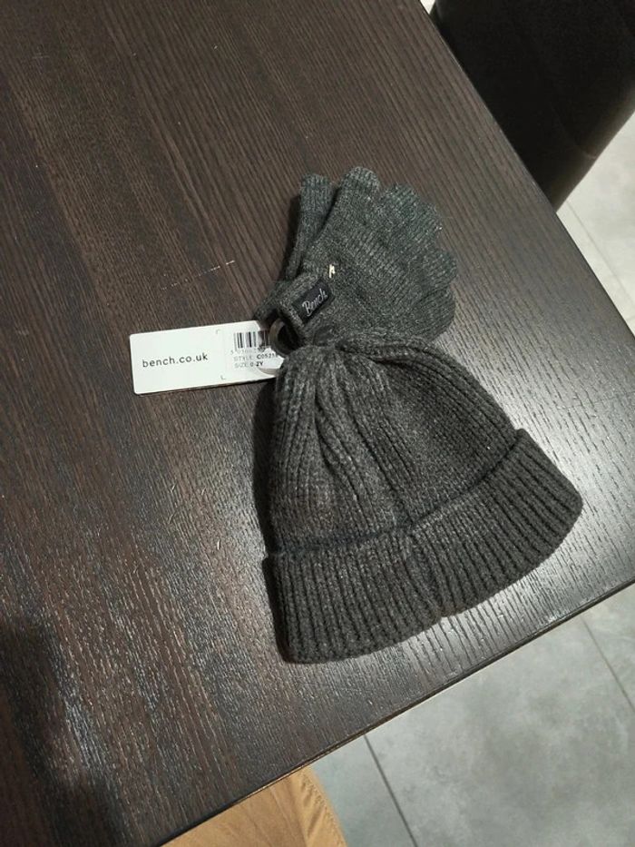 Ensemble bonnet + gants Bench - photo numéro 2