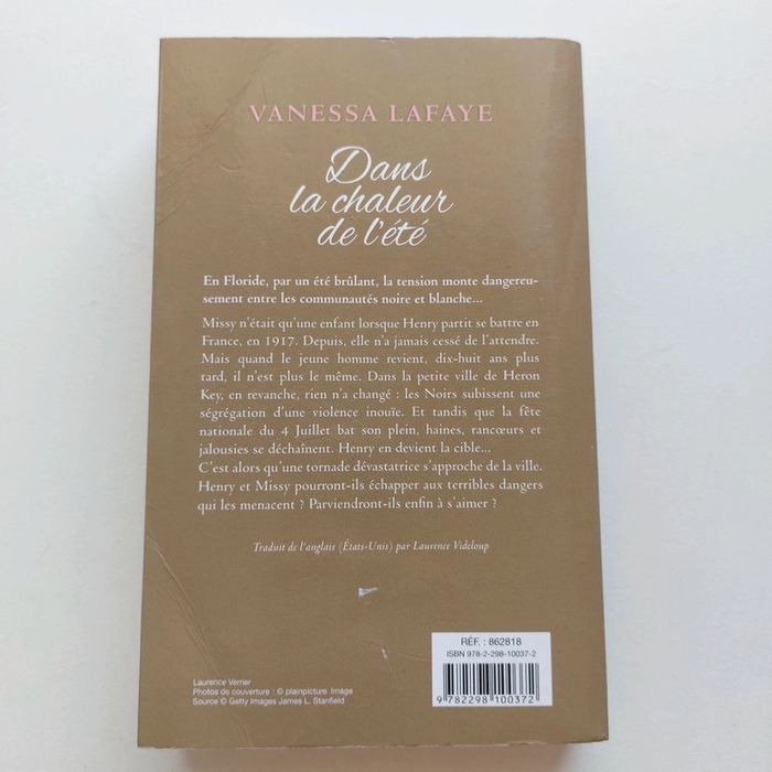 Livre - Dans la chaleur de l'été - photo numéro 2