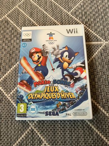 Mario et sonic aux jeux olympique d’hiver