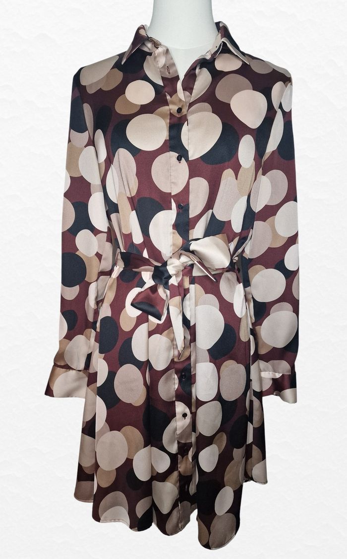 Robe à pois Mng suit femme taille S - photo numéro 2