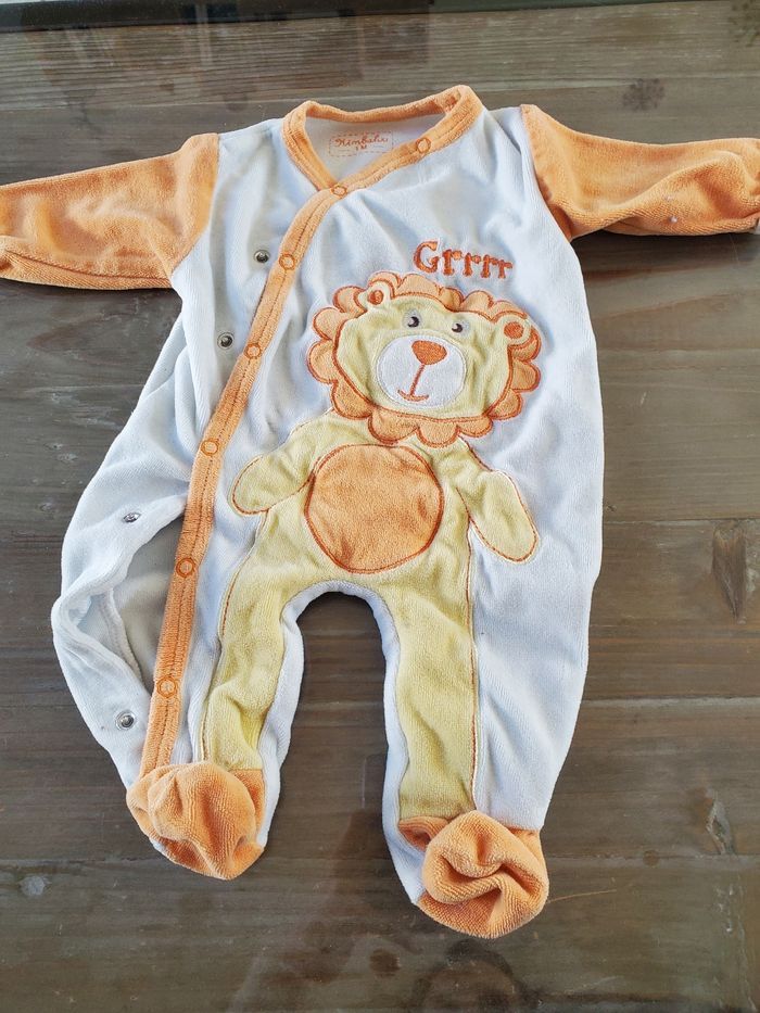 Lot de 4 Pyjamas 1 mois - photo numéro 2