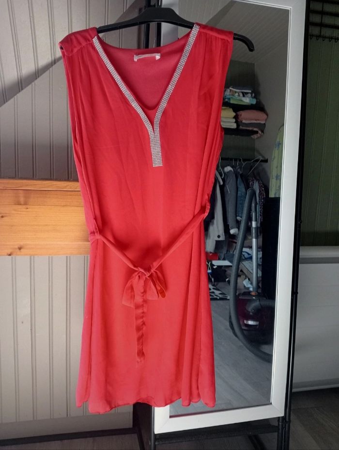 Robe corail taille 36