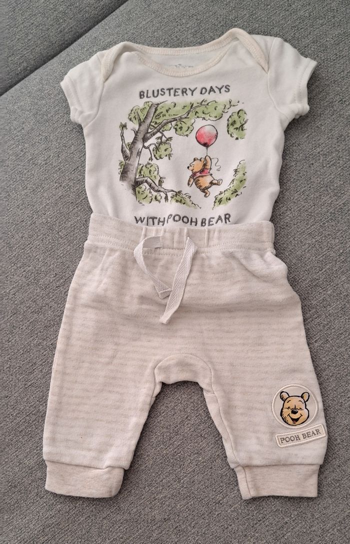 Sarouel et body Winnie 1 mois