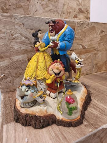 Figurine La Belle et la Bête Carved by heart - Disney Traditions