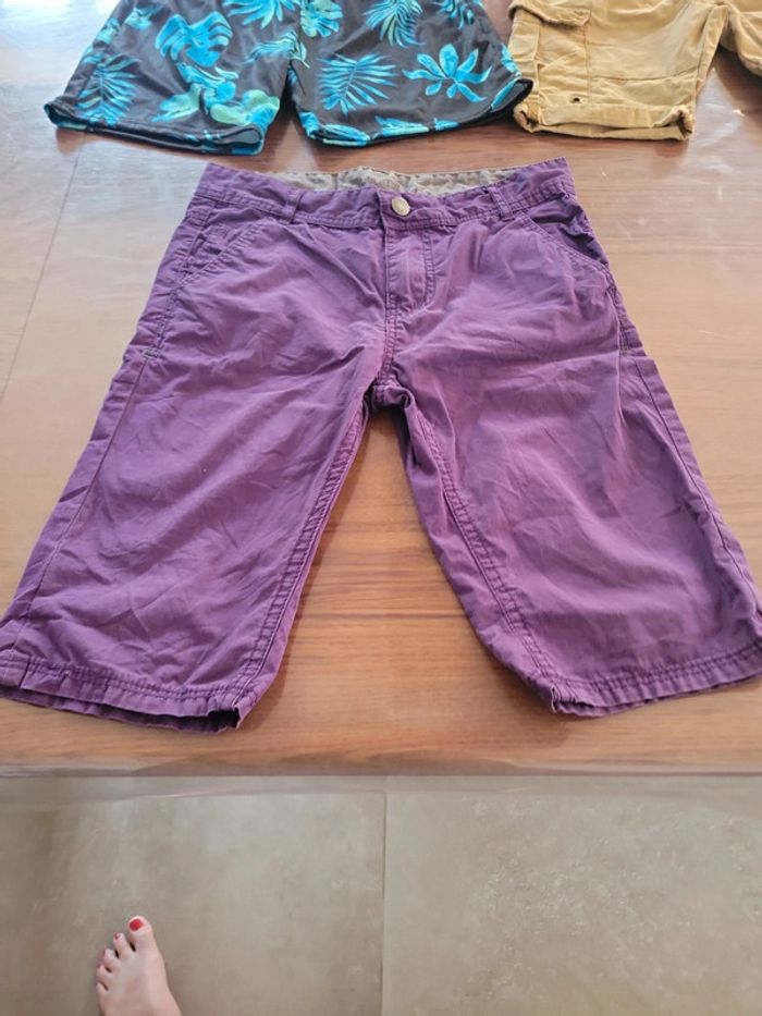 Lot de 4 bermudas garçon 10 ans - photo numéro 5
