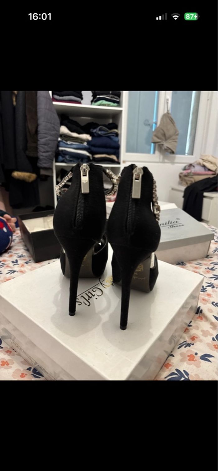 Talons à plate-forme noir - photo numéro 4